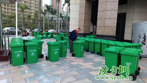 欣方圳塑料環(huán)保垃圾桶，天津市場(chǎng)銷量倍增