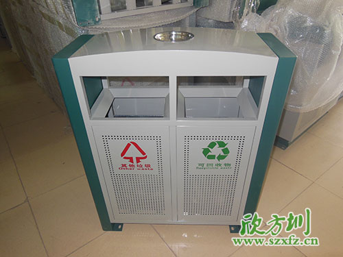戶(hù)外環(huán)保,首選欣方圳戶(hù)外沖孔全鋼垃圾桶